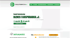 Desktop Screenshot of evolutionmedia.pl
